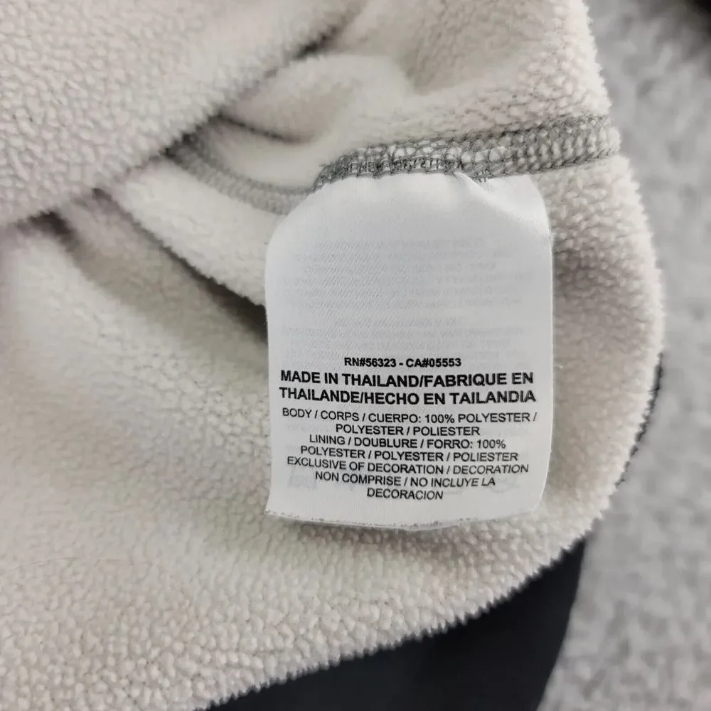 Nike Hoodie Boys Large Gray Therma‎ Fit Spellout Swoosh Long Sleeve Jacket